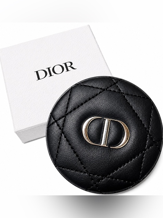 Dior Accessories - NIB Dior Black Quilted Compact Mirror with CD Logo